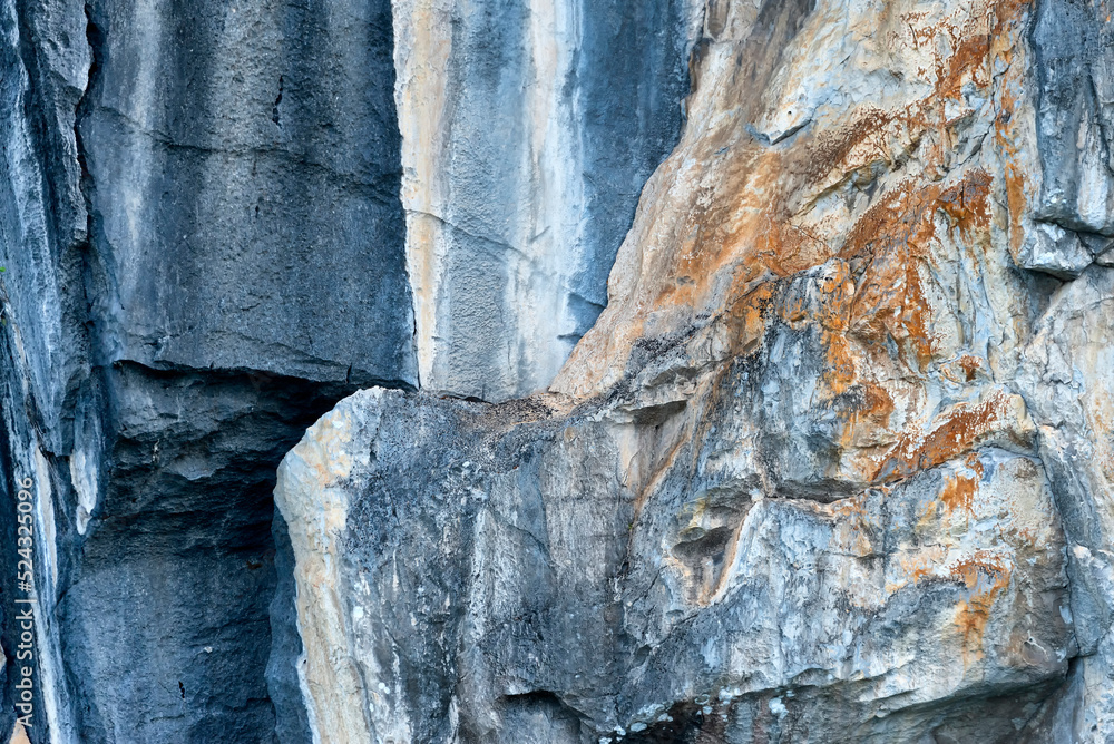 Fototapeta premium Natural rock wall