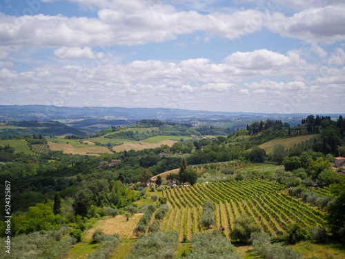 San Gimignano in Tuscany, Italy