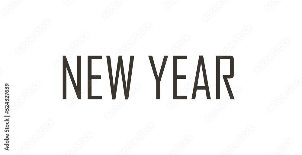new year lettering on isolated background high resolution illustration 10k new year lettering on isolated background high resolution illustration 10k