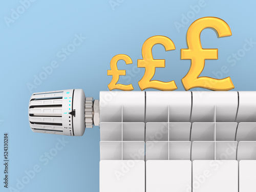 Heater thermostat and radia...