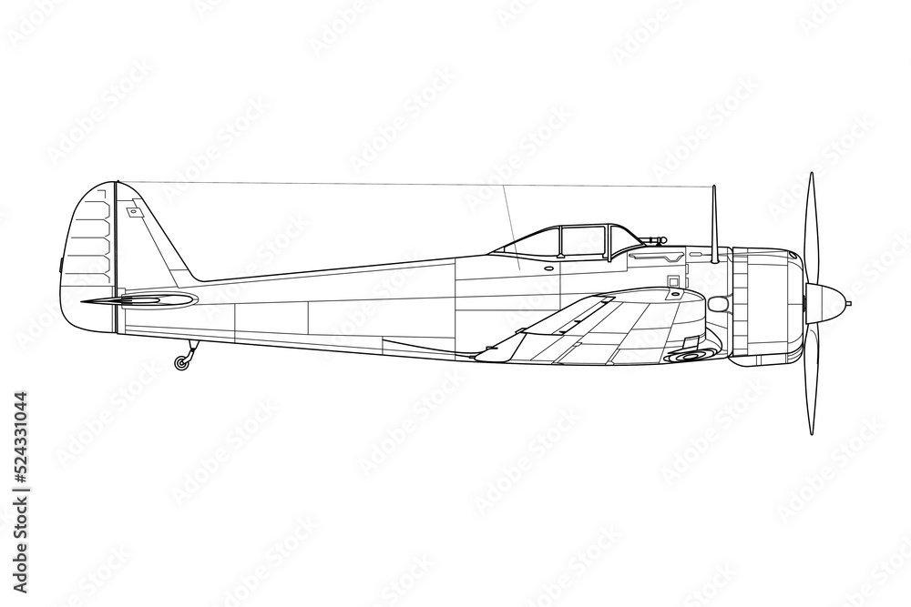 Avión de combate de hélice