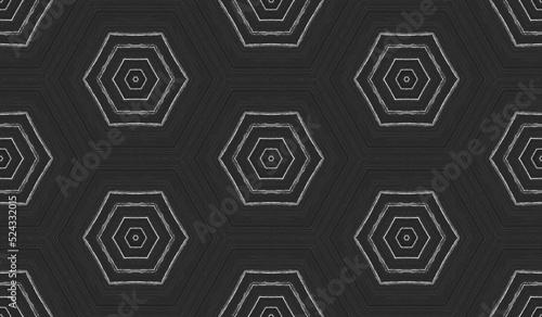 Abstract seamless texture from a photo of the surface of a wooden board painted with black paint