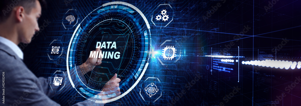 Data mining concept. Business, modern technology, internet and networking concept. Data mining concept. Business, modern technology, internet and networking concept.