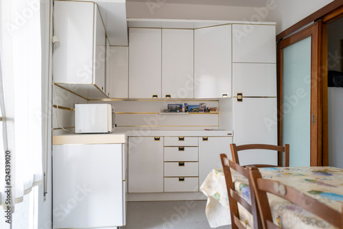 Interiors of rental vacation Italian apartment