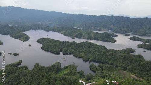 The Mountains and Fjords of Milford Sound and Doubtful Sound, New Zealand. Bengoh Valley, Sarawak.
