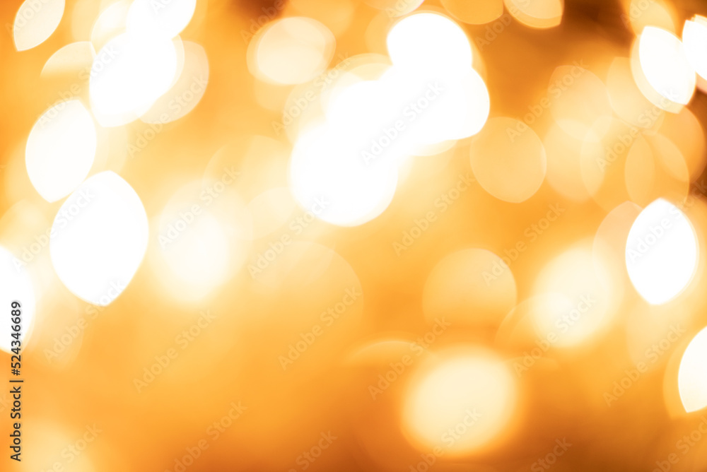 Golden bokeh. New Year and Christmas background Golden bokeh. New Year and Christmas background
