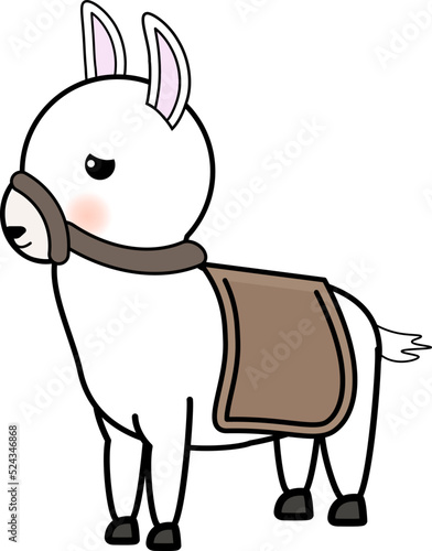 ラマのキャラクター装備