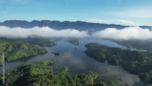 The Mountains and Fjords of Milford Sound and Doubtful Sound, New Zealand. Bengoh Valley, Sarawak.