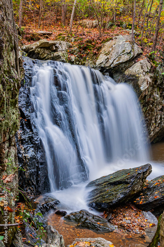 Fototapeta Naklejka Na Ścianę i Meble -  Admiring Natures Beauty, Rocks State Park Maryland, USA, Jarrettsville, Maryland