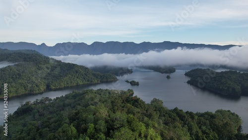 The Mountains and Fjords of Milford Sound and Doubtful Sound, New Zealand. Bengoh Valley, Sarawak.