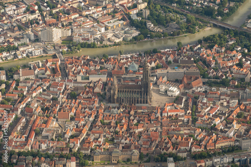 City of Ulm in Germany seen from above © Robert