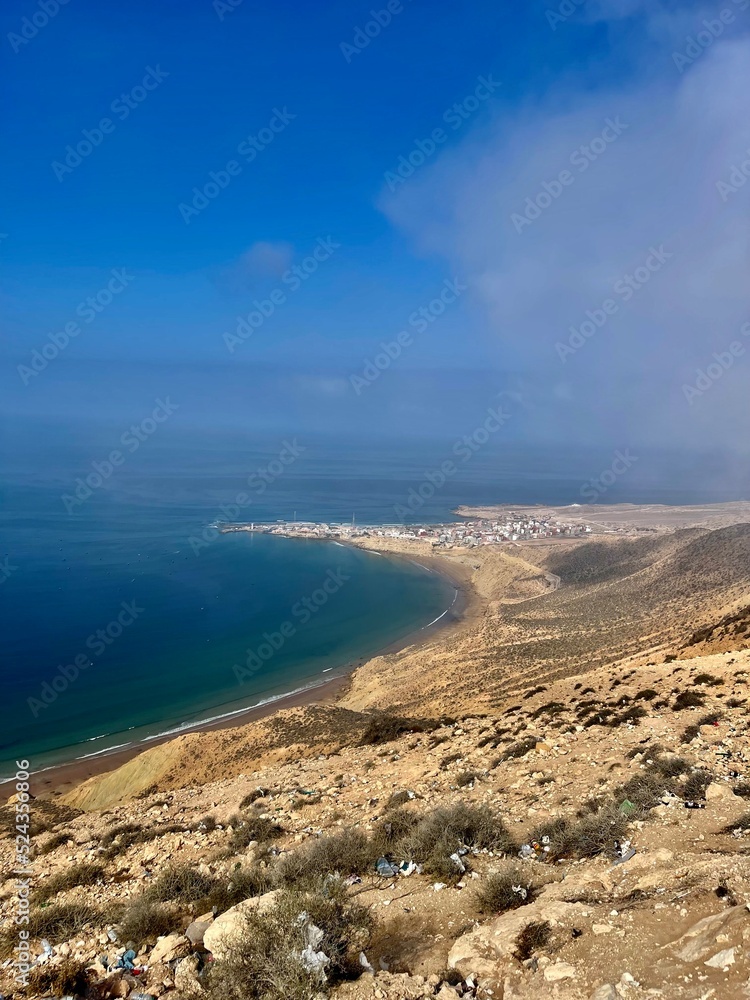 view of the sea from the beach