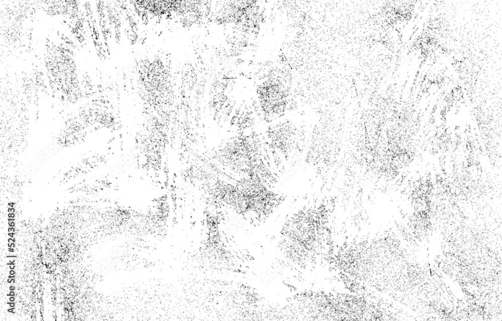 Grunge Black and White Distress Texture.Dust Overlay Distress Grain ,Simply Place illustration over any Object to Create grungy Effect.