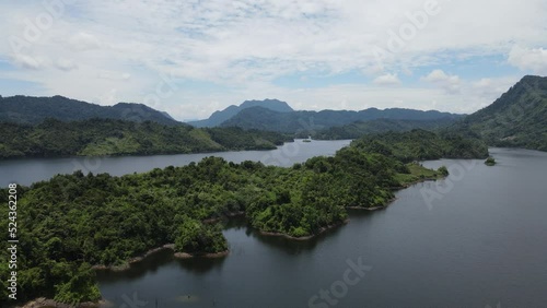 The Mountains and Fjords of Milford Sound and Doubtful Sound, New Zealand. Bengoh Valley, Sarawak.
