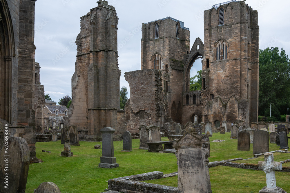 Ruins of the Elgin Cathedral 