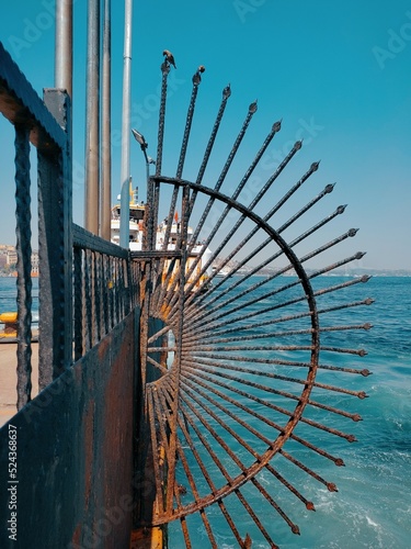 wheel of the ship