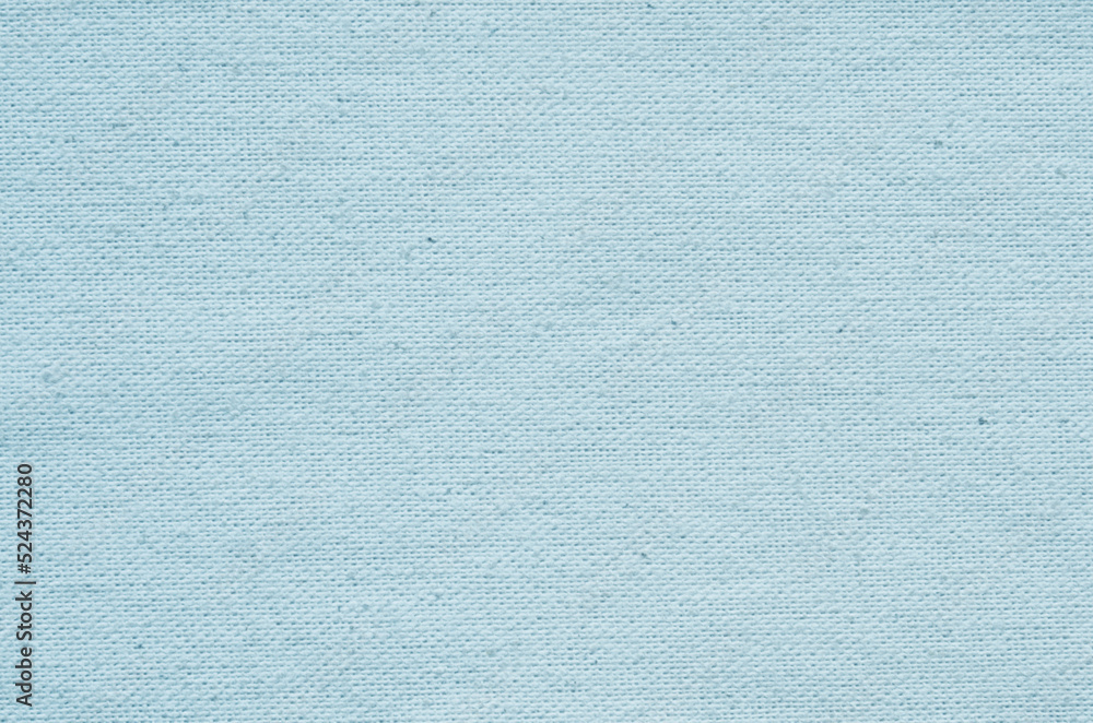 Close-up texture of natural weave cloth. Sky blue fabric background. Natural linen or cotton textile material. Close-up texture of natural weave cloth. Sky blue fabric background. Natural linen or cotton textile material.