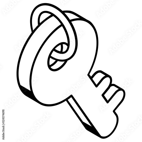 A security line icon download