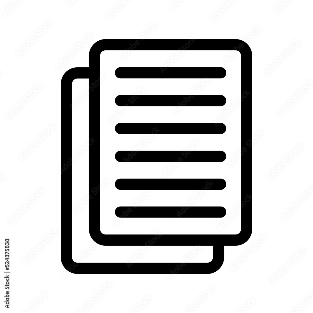File icon. document sign. vector illustration File icon. document sign. vector illustration