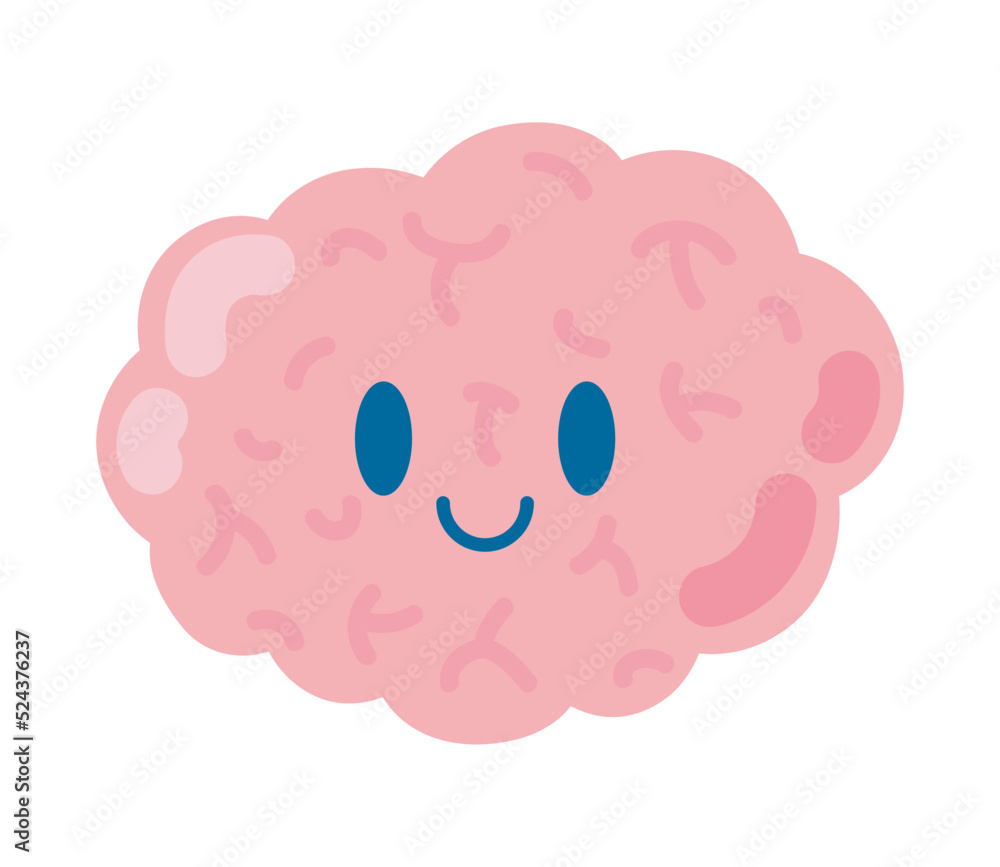 cute brain cartoon cute brain cartoon