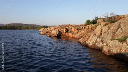 Rocky Coast on the Lake