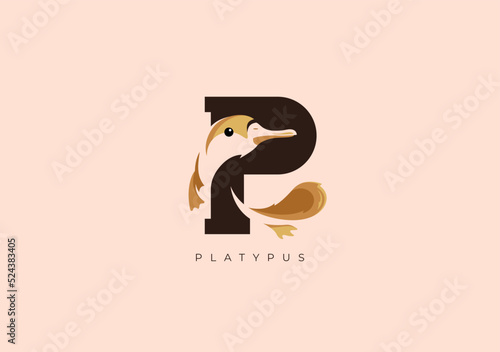 PLATYPUS P MONOGRAM