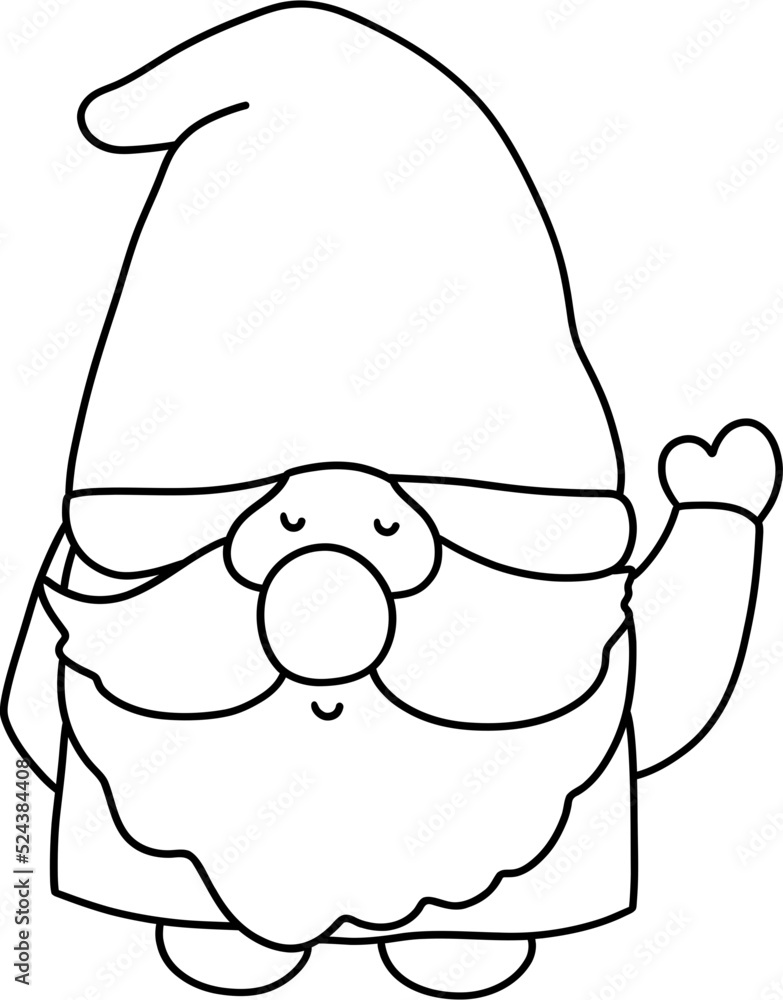 Autumn Gnome, Fall Gnome, Gnome clipart, Digital paint illustration Autumn Gnome, Fall Gnome, Gnome clipart, Digital paint illustration