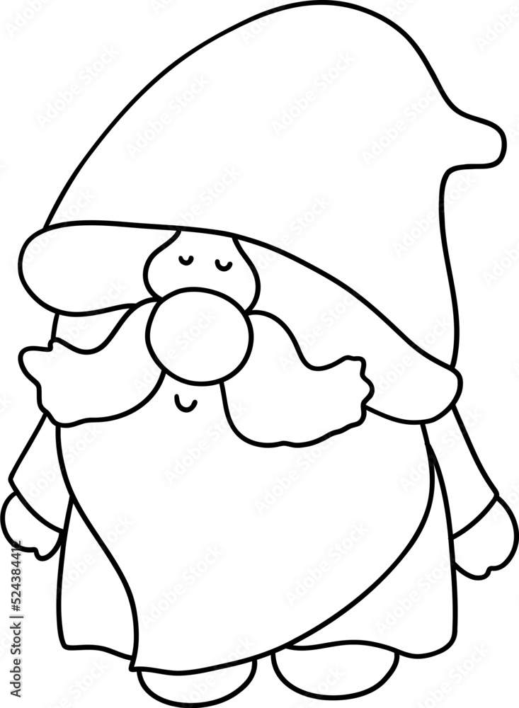 Autumn Gnome, Fall Gnome, Gnome clipart, Digital paint illustration Autumn Gnome, Fall Gnome, Gnome clipart, Digital paint illustration