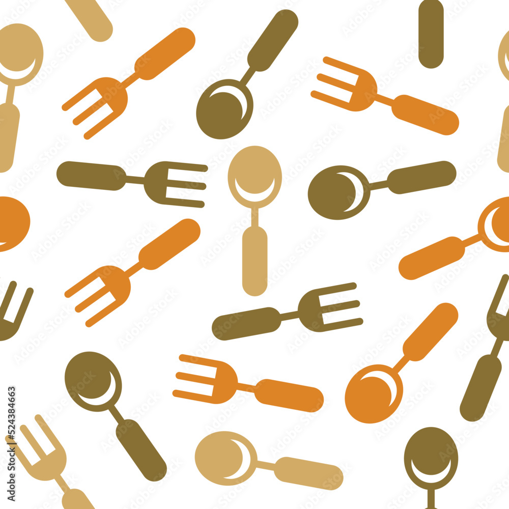 Spoon and fork pattern background design, spoon and fork wallpaper Spoon and fork pattern background design, spoon and fork wallpaper