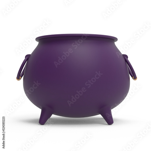 3D cauldron halloween, halloween pot  photo