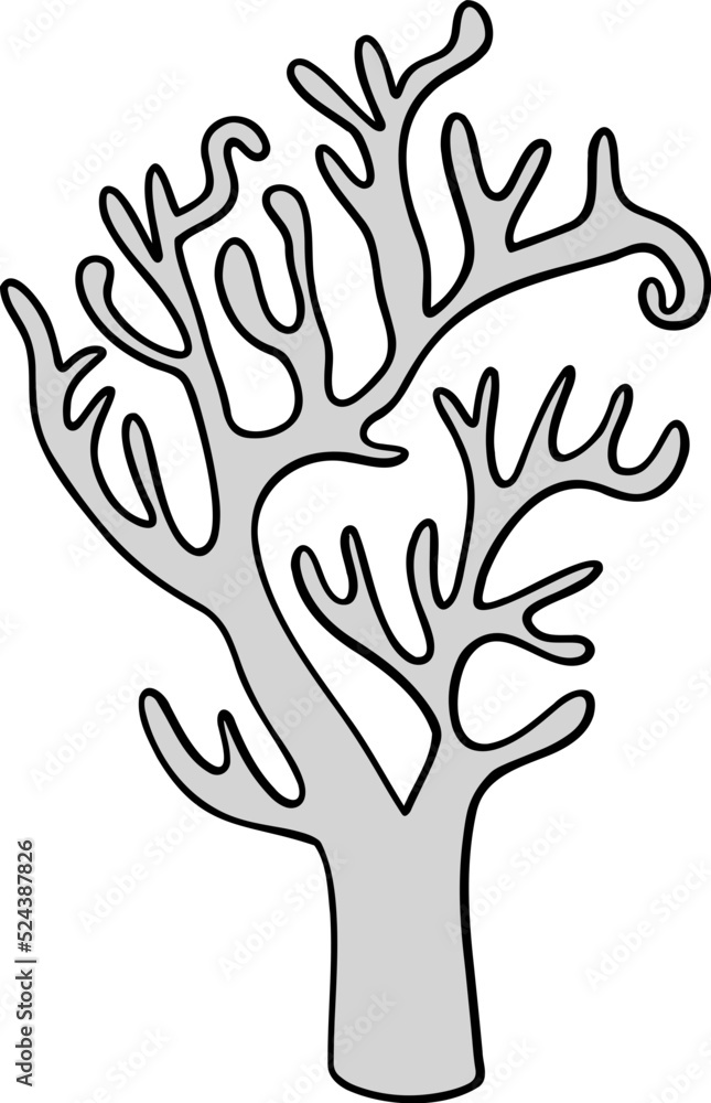 Happy Halloween. Tree hunt. Halloween decorations Happy Halloween. Tree hunt. Halloween decorations