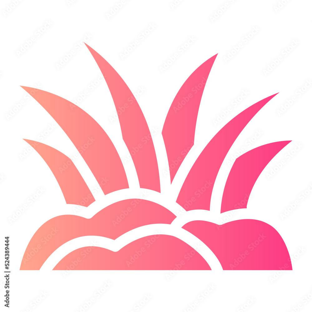 grass gradient icon grass gradient icon