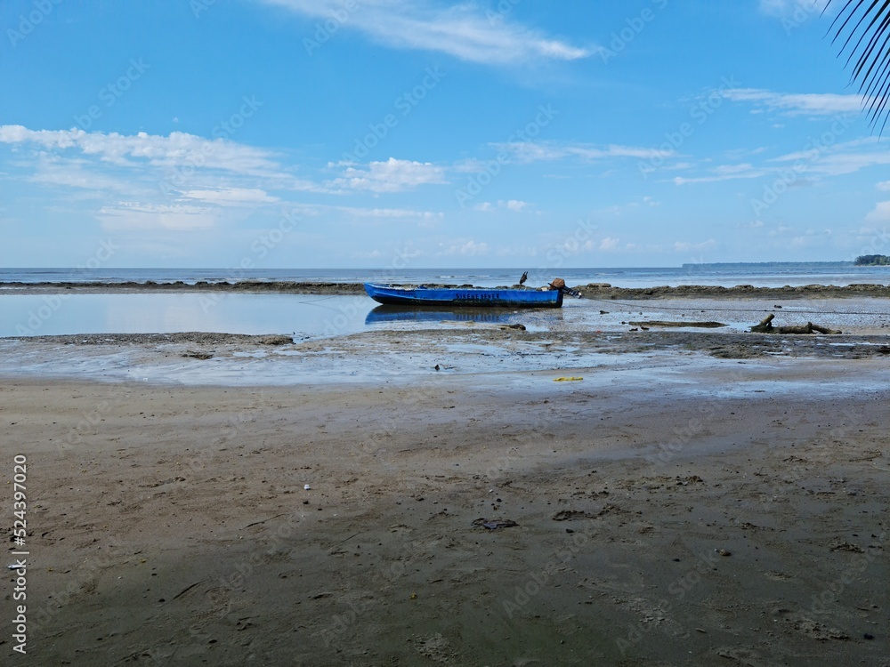 A beautiful view of Atlantic Ocean, Gabon, Cap Esterias A beautiful view of Atlantic Ocean, Gabon, Cap Esterias