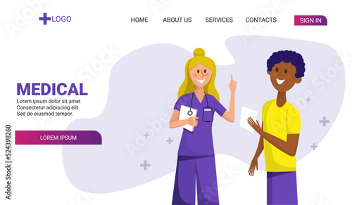 the doctor gives the prescription to the patient and tells him some parting words for treatment