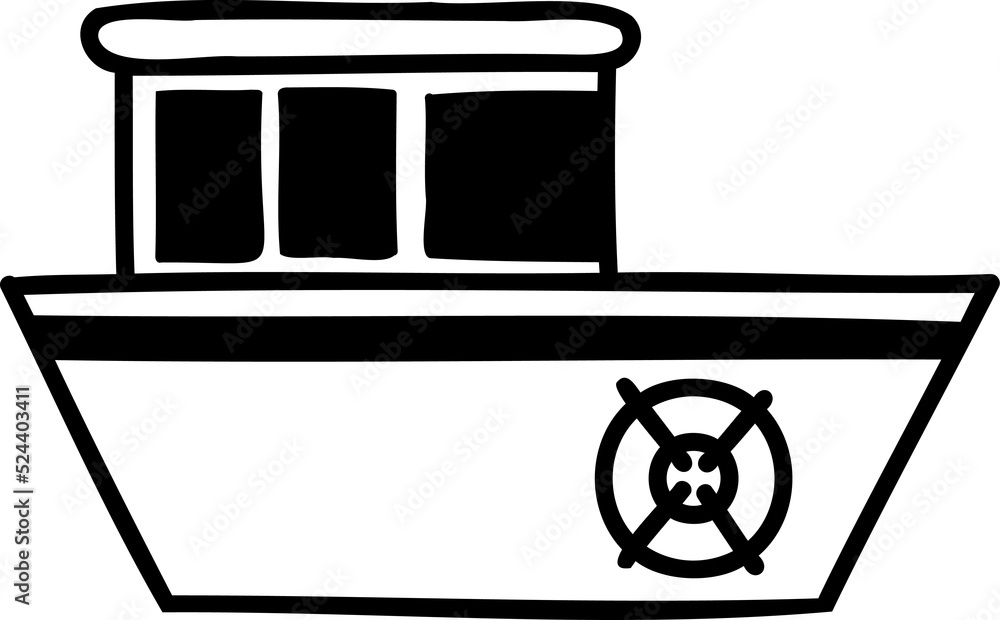 boat icon illustration on transparent background boat icon illustration on transparent background