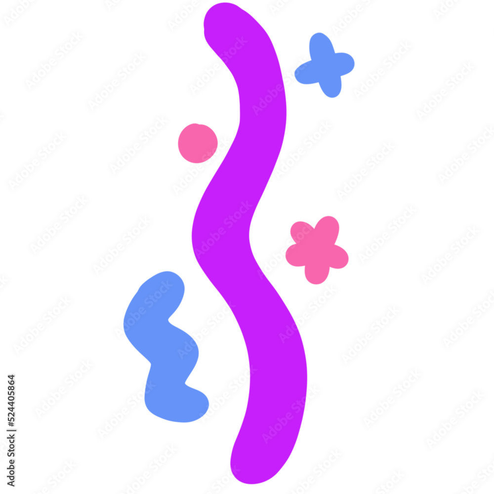 Cute funny doodle line clipart. Cute funny doodle line clipart.