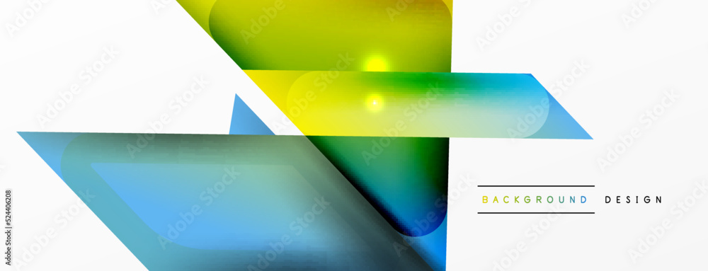 Dynamic 3d geometric abstract background. Triangles and other simple forms composition. Vector Illustration For Wallpaper, Banner, Background, Card, Book Illustration, landing page Dynamic 3d geometric abstract background. Triangles and other simple forms composition. Vector Illustration For Wallpaper, Banner, Background, Card, Book Illustration, landing page