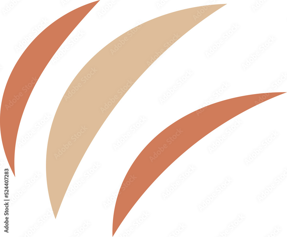 Abstract shape illustration on transparent background Abstract shape illustration on transparent background