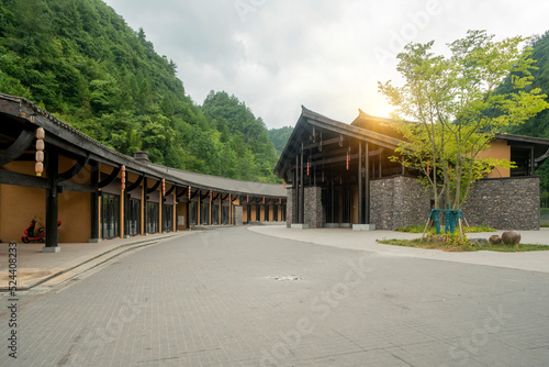 Summer resort in Chinese Countryside