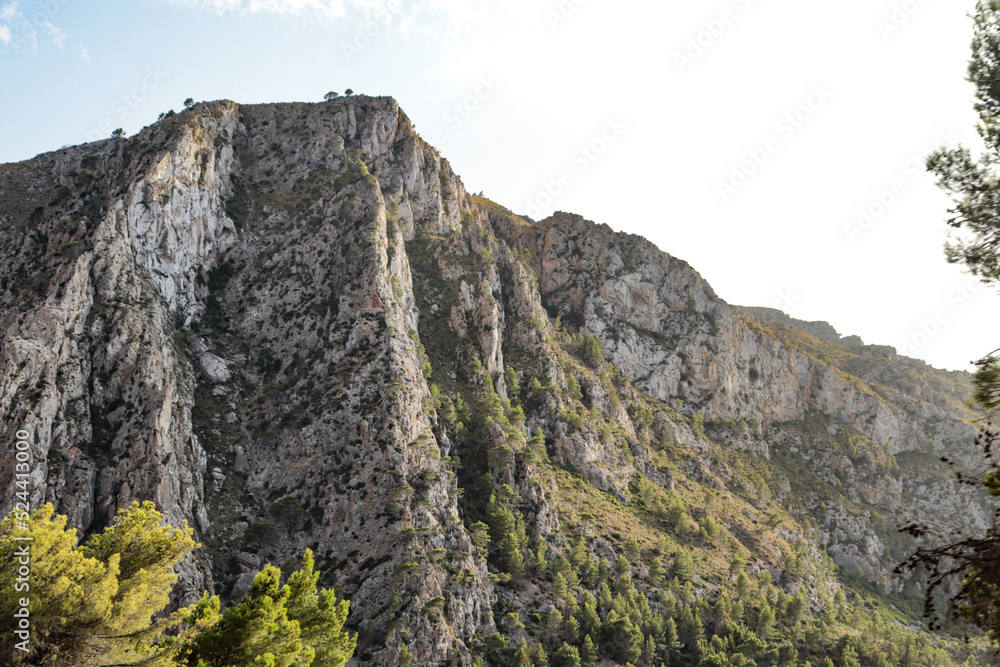 great mountain in mallorca ideal for trekking great mountain in mallorca ideal for trekking