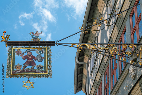 Germany, historical places along the river Main
