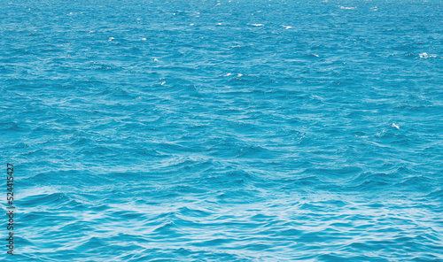 Beautiful texture of blue sea water