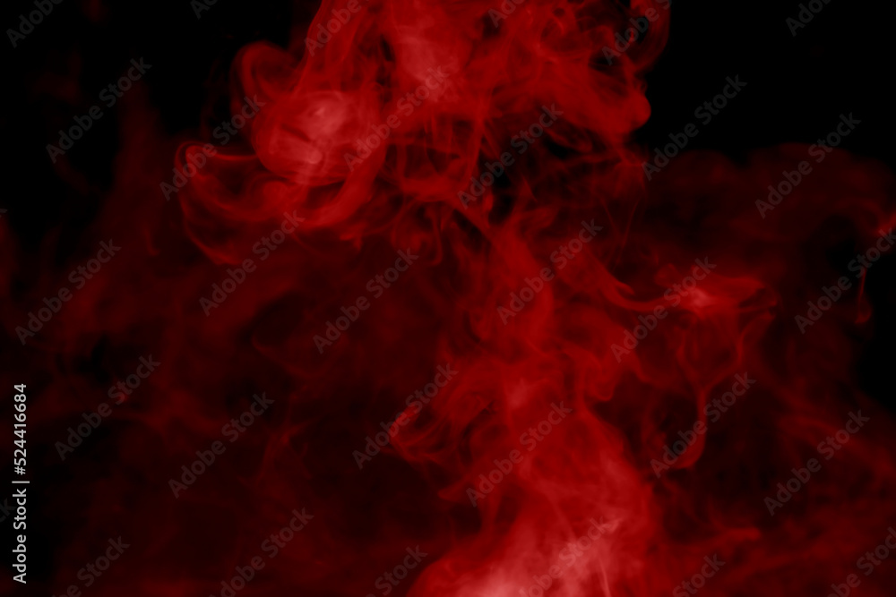 red smoke abstract background