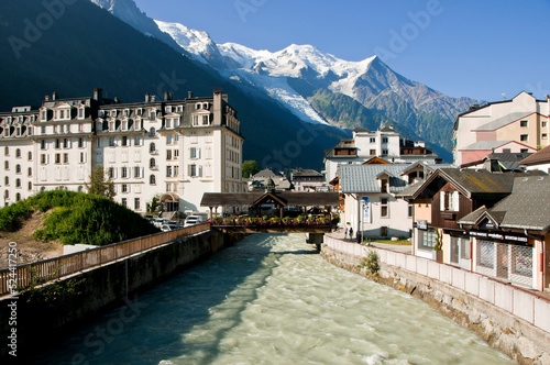 River Arve, Chamonix Mont-Blanc, France