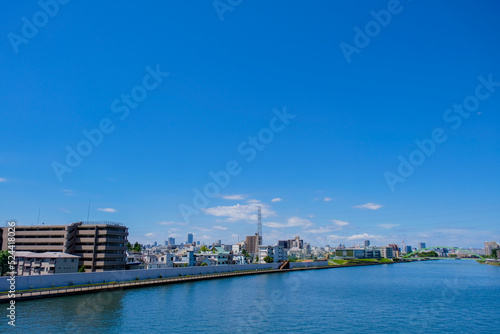 尾久橋からの隅田川(王子方面)