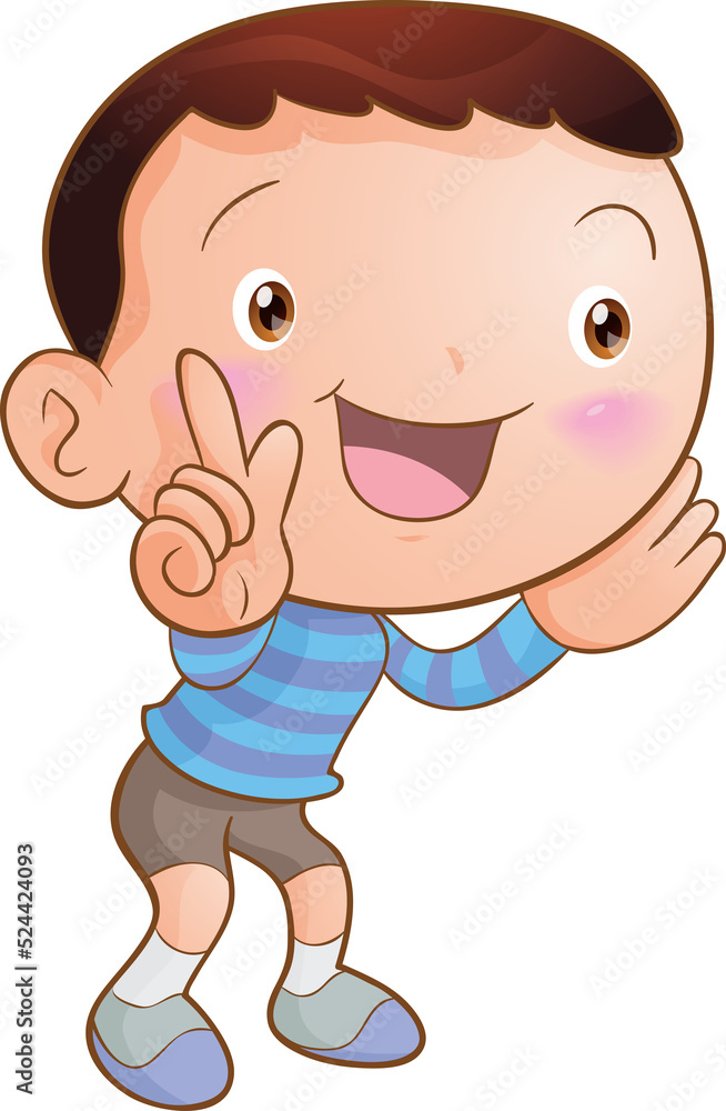 children or kids cartoon character children or kids cartoon character