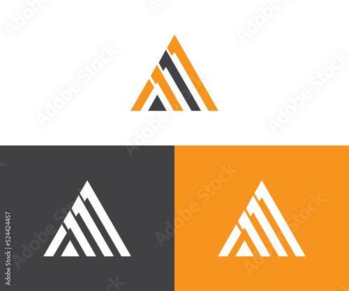 фотографія am logo design