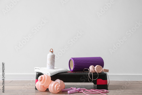 Sports equipment with foam ...