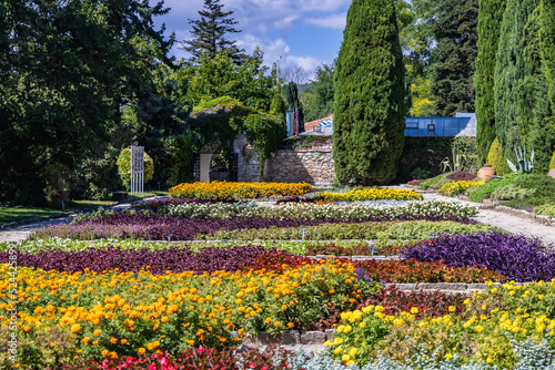 Gods Garden in Palace park and Botanic garden in Balchik city, Bulgaria