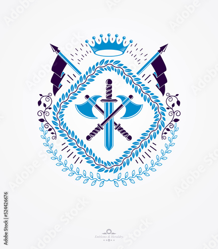 Heraldic sign, element, her...
